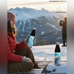 Santcara Stainless Steel Waterbottle